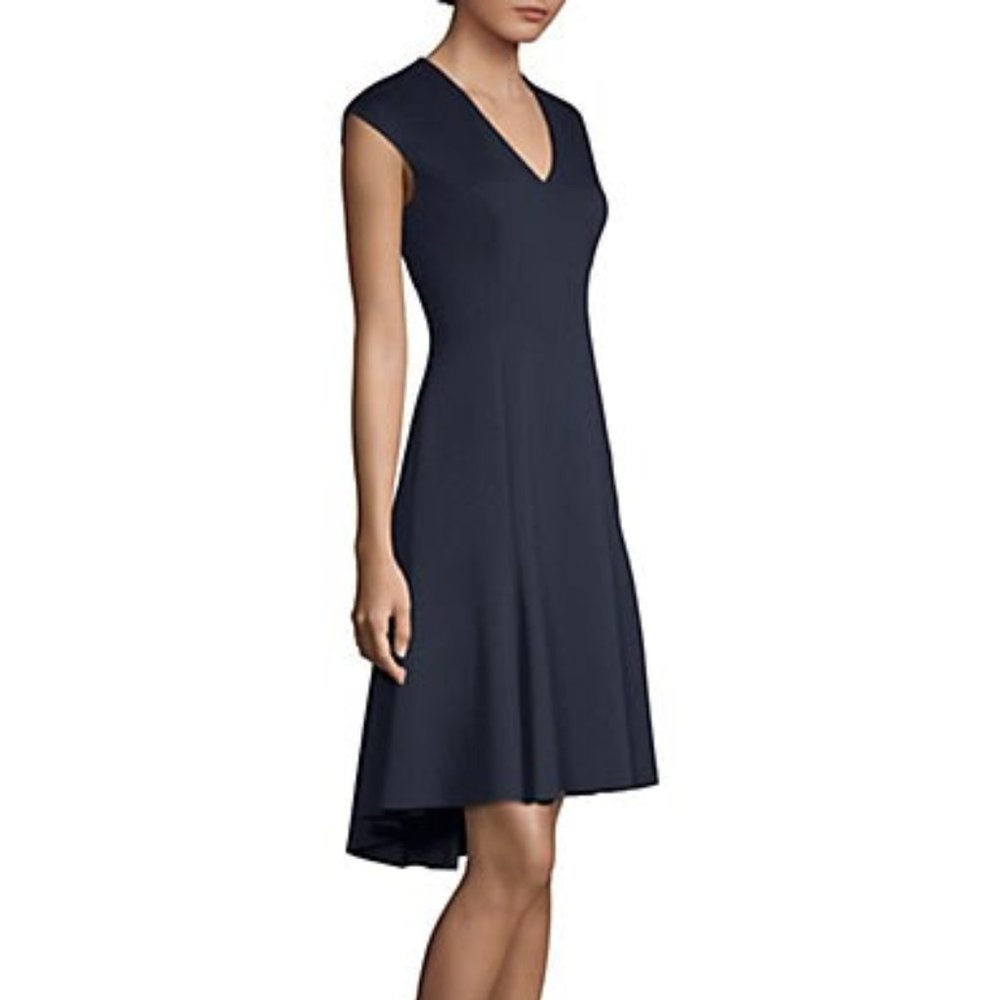 Elie Tahari Moriah A-line Dress Navy